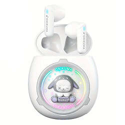Bluetooth-гарнітура Onikuma T302 KuKu-NiNi, Стерео, Білий