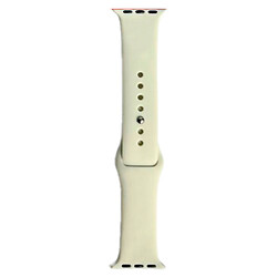 Ремешок Apple Watch 38 / Watch 40, Silicone WatchBand, Бежевый