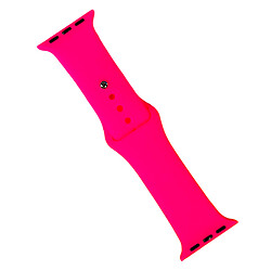 Ремешок Apple Watch 42 / Watch 44, Silicone WatchBand, Barbie Pink, Розовый