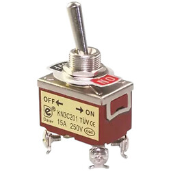 Тумблер 4 контакти ON-OFF KN3C-201