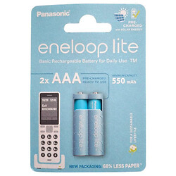 Аккумуляторы Panasonic Eneloop Lite