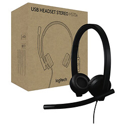 Наушники Logitech H570e Teams Stereo, С микрофоном, Белый