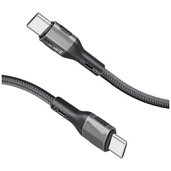Кабель Promate ecoline, Type-C, 2.0 м., Черный