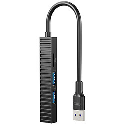 USB Hub XO HUB014A, Чорний