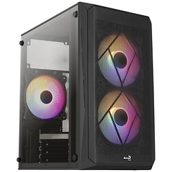 Корпус AeroCool CS-107-A-BK-v2, Чорний