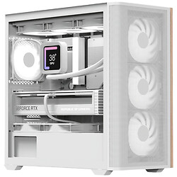 Корпус AeroCool D301A-G-WT-v2, Білий