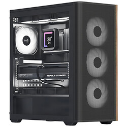 Корпус AeroCool D501A-G-BK-v2, Чорний