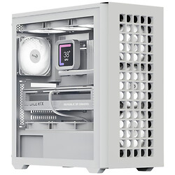 Корпус AeroCool D502A-G-WT-v1, Белый