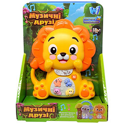 Музыкальная игрушка "Зверушка. Лев", укр, Wtoys
