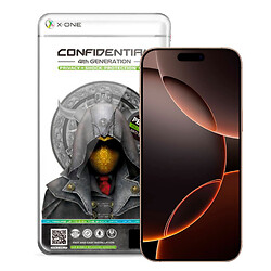 Захисна плівка Apple iPhone 16 Pro, X.One Armorvisor, Антишпигун, 2.5D, Чорний