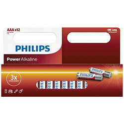 Батарейка Philips Power Alkaline AAA/LR03