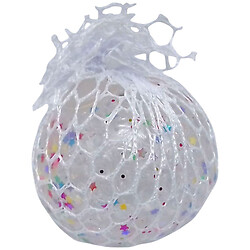 Іграшка-антистрес "Mesh Squishy Ball", орбіз із зірками, 6,5 см, Mic