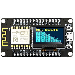 Wi-Fi модуль NodeMCU IdeasPark V3 ESP8266 (CH340) Type-C з дисплеєм OLED 0.96"
