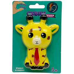 Іграшка "Сквіш-наліпка. Звірятко: Жираф", Vladi Toys
