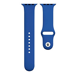 Ремінець Apple Watch 38 / Watch 40, Silicone WatchBand, Navy Blue, Синій