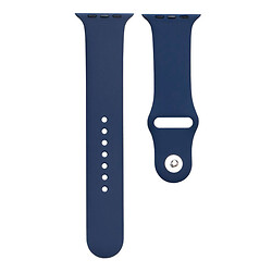 Ремінець Apple Watch 42 / Watch 44, Silicone WatchBand, Dark Blue, Синій