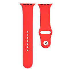 Ремешок Apple Watch 42 / Watch 44, Silicone WatchBand, Красный