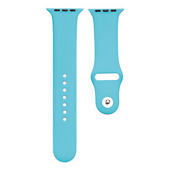 Ремешок Apple Watch 42 / Watch 44, Silicone WatchBand, Sky Blue, Голубой