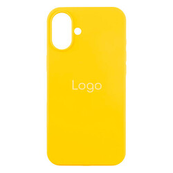 Чохол (накладка) Apple iPhone 16e, Original Soft Case, Canary Yellow, Жовтий