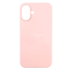 Чохол (накладка) Apple iPhone 16e, Original Soft Case, Chalk Pink, Рожевий