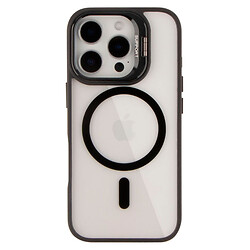 Чехол (накладка) Apple iPhone 16 Pro Max, Metal Stand Case, MagSafe, Черный