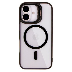 Чехол (накладка) Apple iPhone 16, Metal Stand Case, MagSafe, Черный
