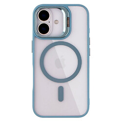 Чехол (накладка) Apple iPhone 16, Metal Stand Case, MagSafe, Синий
