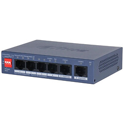 Комутатор Dahua DH-CS4006-4ET2GT-36 PoE, Синій