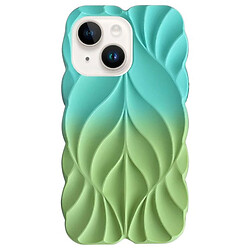 Чехол (накладка) Apple iPhone 15, Epik Leaf, Marine Green, Зеленый