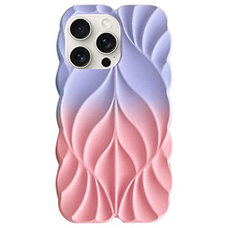 Чехол (накладка) Apple iPhone 15 Pro Max, Epik Leaf, Lilac-Pink