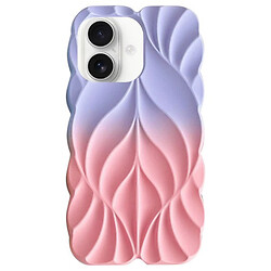 Чохол (накладка) Apple iPhone 16, Epik Leaf, Lilac-Pink