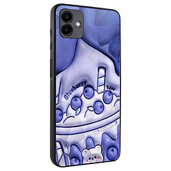 Чехол (накладка) Samsung A065 Galaxy A06, Epik Prisma Fluffie, Blueberry, Рисунок