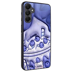 Чехол (накладка) Samsung A165 Galaxy A16 / A166 Galaxy A16 5G, Epik Prisma Fluffie, Blueberry, Рисунок