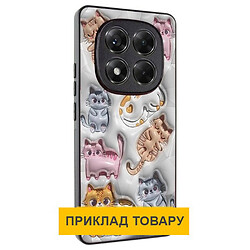 Чехол (накладка) Xiaomi Redmi Note 14 5G, Epik Prisma Fluffie, Kittens, Рисунок