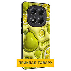 Чехол (накладка) Xiaomi Redmi Note 14 5G, Epik Prisma Fluffie, Lemon, Рисунок