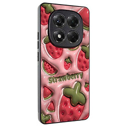 Чехол (накладка) Xiaomi Redmi Note 14 Pro 4G, Epik Prisma Fluffie, Watermelon, Рисунок
