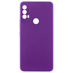 Чохол (накладка) Motorola XT2303 Moto Edge 40, GETMAN Liquid Silk, Фіолетовий
