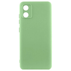 Чохол (накладка) Motorola XT2345 Moto E13, GETMAN Liquid Silk, Pistachio, Зелений