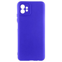 Чехол (накладка) Motorola XT2235 Moto G32, GETMAN Liquid Silk, Iris, Синий