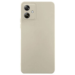 Чохол (накладка) Motorola Moto G54, GETMAN Liquid Silk, Пісочний