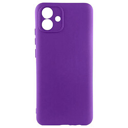 Чохол (накладка) Samsung A045 Galaxy A04 / M136 Galaxy M13 5G, GETMAN Liquid Silk, Фіолетовий