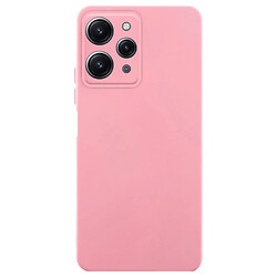 Чехол (накладка) Xiaomi Redmi 12 / Redmi 12 5G, GETMAN Liquid Silk, Розовый
