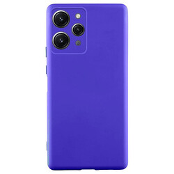 Чехол (накладка) Xiaomi Redmi 12 / Redmi 12 5G, GETMAN Liquid Silk, Iris, Синий