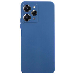 Чехол (накладка) Xiaomi Redmi 12 / Redmi 12 5G, GETMAN Liquid Silk, Navy Blue, Синий
