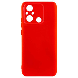 Чохол (накладка) Xiaomi Poco C55 / Redmi 12C, GETMAN Liquid Silk, Червоний