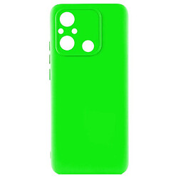 Чехол (накладка) Xiaomi Poco C55 / Redmi 12C, GETMAN Liquid Silk, Neon Green, Салатовый