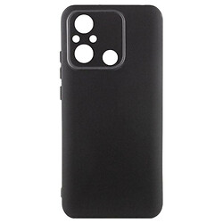 Чохол (накладка) Xiaomi Poco C55 / Redmi 12C, GETMAN Liquid Silk, Чорний