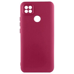 Чехол (накладка) Xiaomi Redmi 10a / Redmi 9C, GETMAN Liquid Silk, Marsala, Бордовый