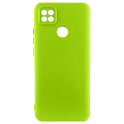 Чехол (накладка) Xiaomi Redmi 10a / Redmi 9C, GETMAN Liquid Silk, Neon Green, Салатовый