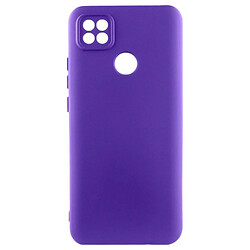 Чехол (накладка) Xiaomi Redmi 10a / Redmi 9C, GETMAN Liquid Silk, Iris, Синий